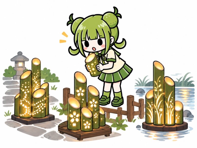 1)大分三大竹あかりとは?三つの祭りの違い